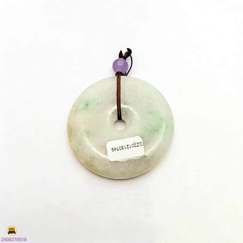 天然玉石平安扣挂件中式风纯手工打磨玉石吊坠女吊坠现货