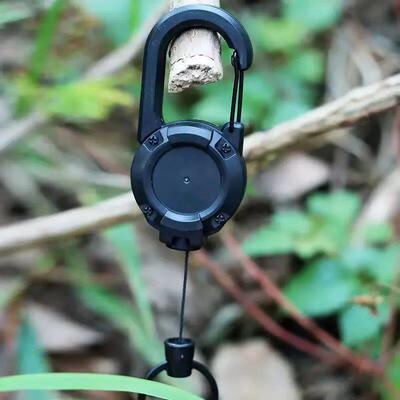 Automatic Retractable Wire Rope Luya Anti-theft Tactical Key