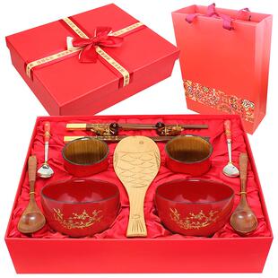 高档婚礼物送新人用闺蜜结新娘兄弟姐妹订婚婚礼品新实女儿陪嫁碗