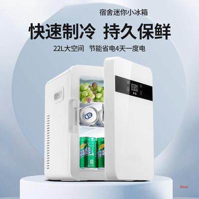 新fei迷你小冰箱一人小型宿舍家用小冰柜2024新款车载冰箱花知沃