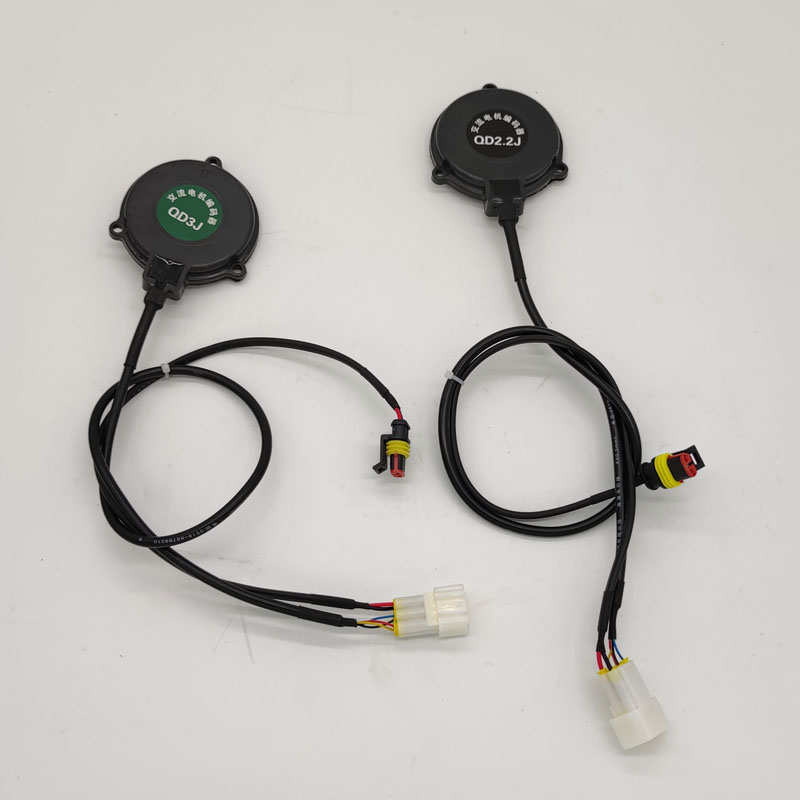时风电动汽车轿车D30系列编码器3KW传感线2.2KW编码线编码器编程