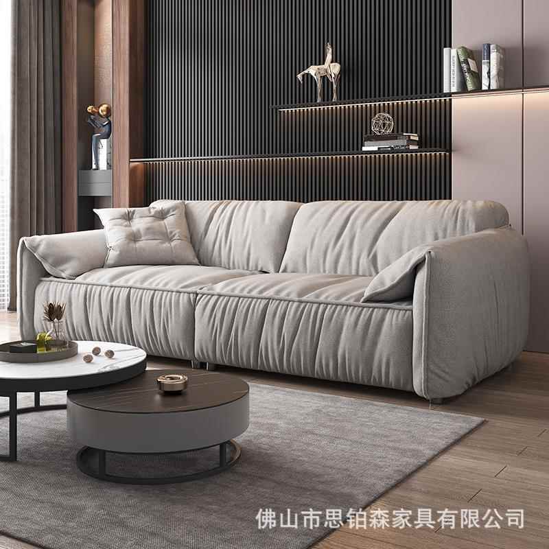 大象技朵科布沙发baSF-026-1xter意式极简布北欧大小户型客厅羽绒