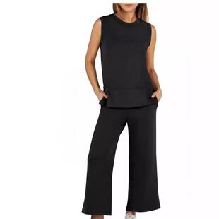 Women'S 2 Piece Pants Sets Summer Travel Airplane Outfits