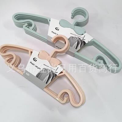 Wholesale of reinforced and thickened plastic hangers, bow-s
