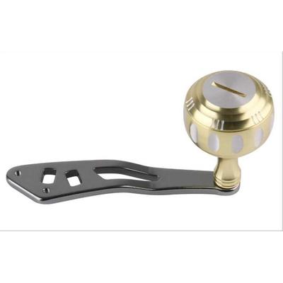 批发得渔轮配件轮握改装鼓趣单摇臂deukio雷水滴铝合金轮碳素强丸