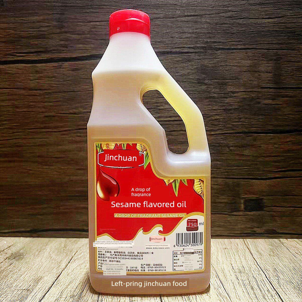 金川香芝麻油一滴、香油、麻油、火锅油碟、蘸酱、凉拌750ml