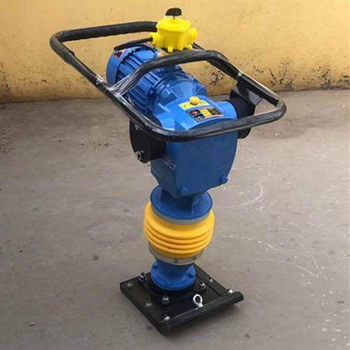 供应TYCH-100Ｄ型电动冲击夯 沟槽打夯机 小型路面蹦蹦夯多少钱台