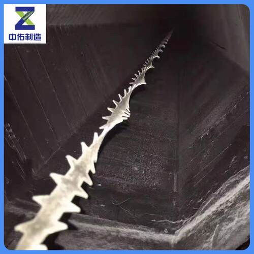 铅锑合金阴极线厂家加工生产鱼骨放电针锯齿形长c276电除雾极线