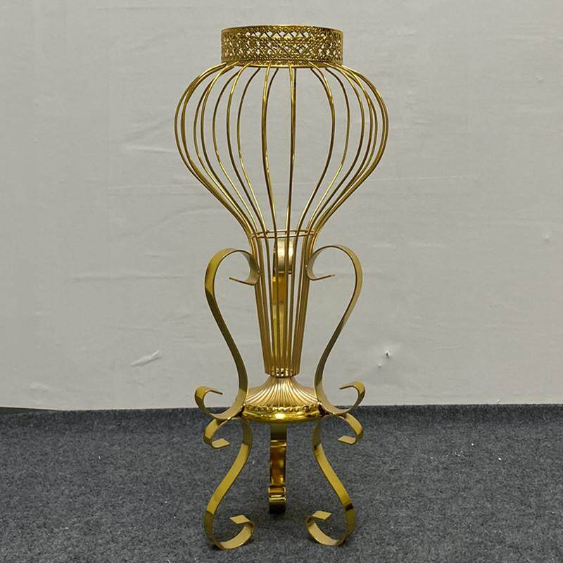 婚庆道具铁艺插花器金色镂空主桌花器路引婚礼布置桌花器皿摆件,节庆用品/礼品,吊顶纱幔,淘宝优惠券,粉丝福利购,淘宝优惠卷