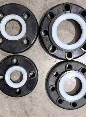 塑料沟槽卡口内丝法兰2寸DN50,2.5寸DN65,3寸DN80,DN100