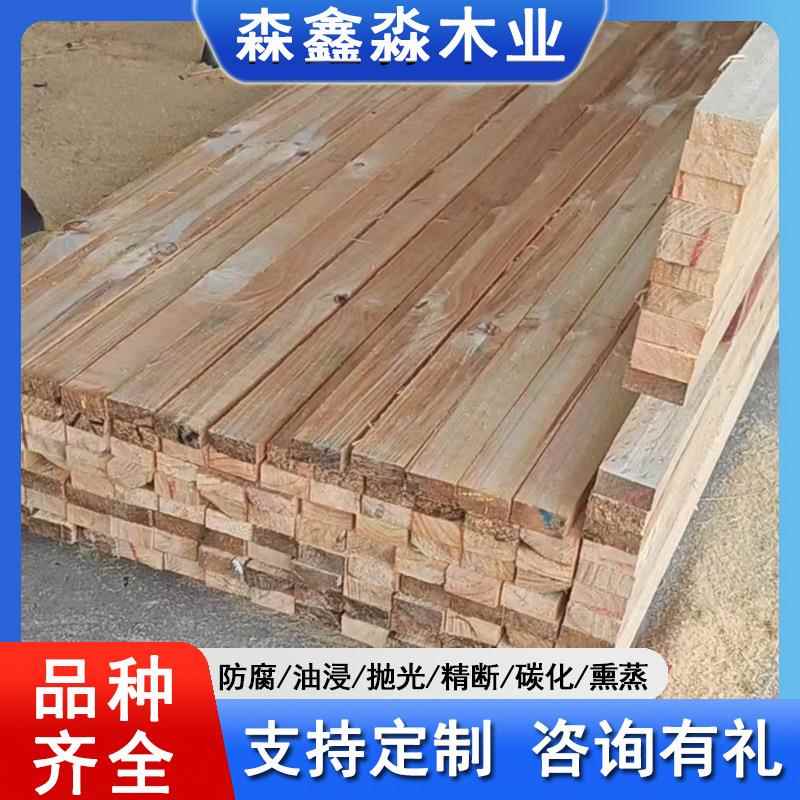 实木木方条1米2米3米拋光建筑木方厂家跳板工程木方加松白松云杉
