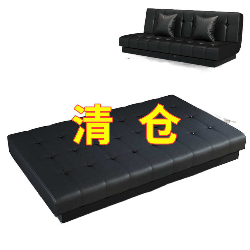 网红款北欧布艺出租房三人小户型多功能客厅可折叠两用小沙发床