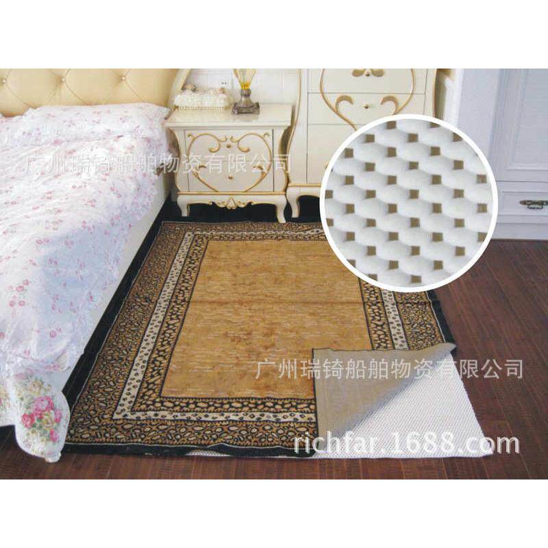 供应优质防滑材料乳胶PVC 异戊橡胶板防滑垫 泡车台面防滑布