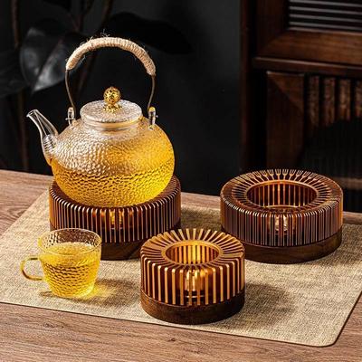 风琴温茶器底座蜡烛台加热煮茶炉个性暖茶器茶托配件简约茶壶茶具