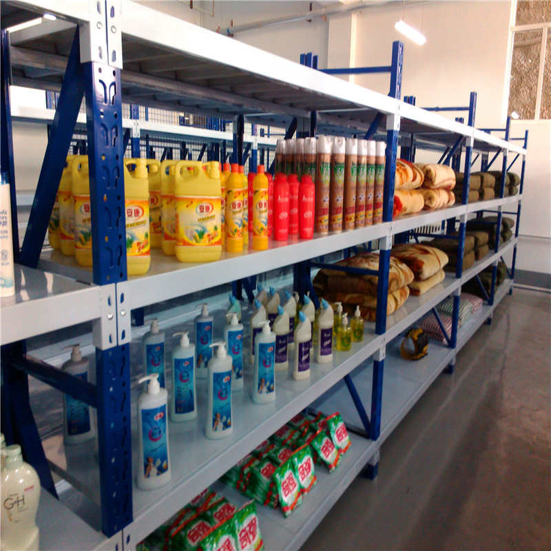 货架仓库货架置物架展示架组合中型多层家用仓储货物架铁架子厂家