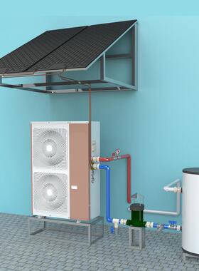 K-16GWR/气空光能伏采暖机组电节能安全能效高光伏板采暖热泵机组