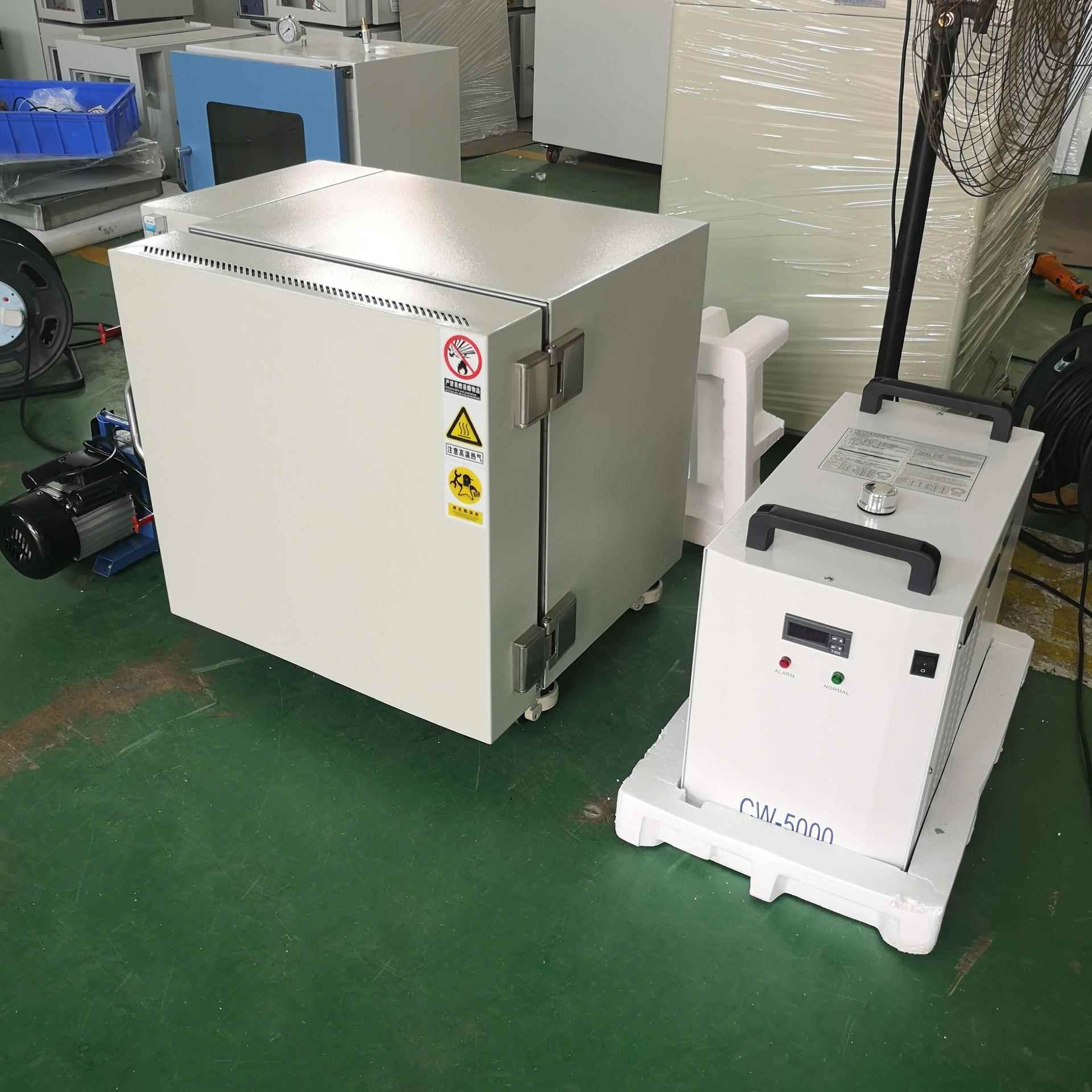 无氧高温真空烤箱烘箱充氮气真空箱400度氮气烤箱热处理高温老化