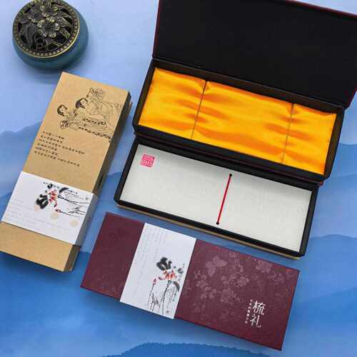 新款直销现货梳子包装盒 礼品盒子 头适合银檀桃木牛羊角梳匠古风