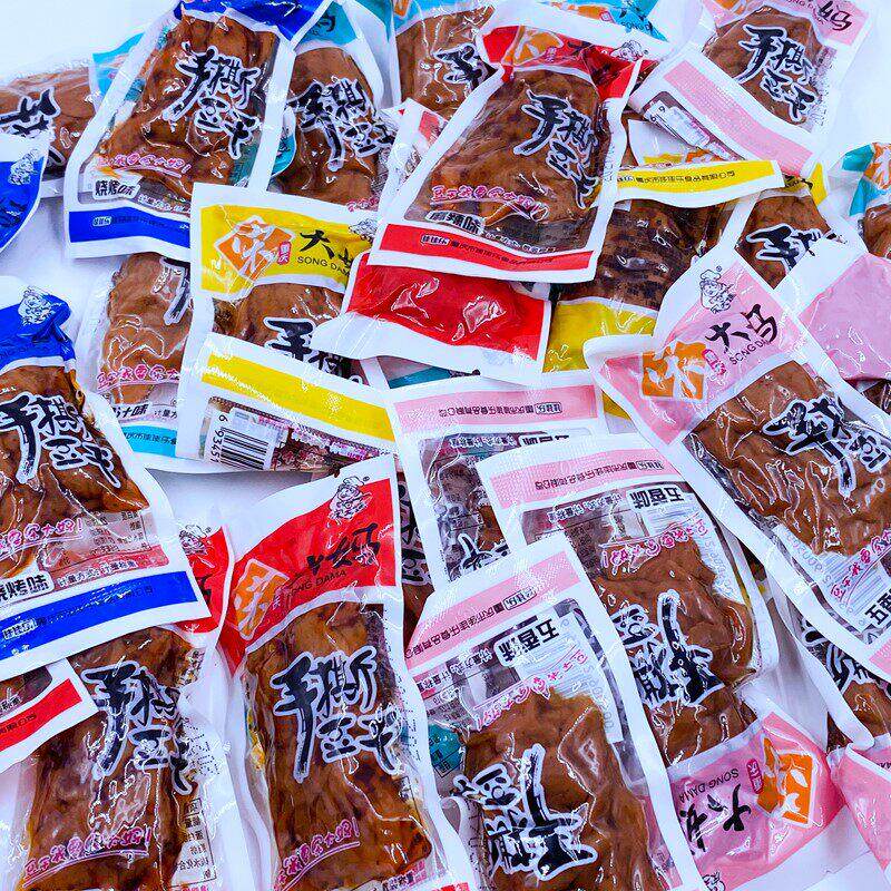 宋大妈手撕豆干重庆散装小包装辣条素肉零食官方旗舰店