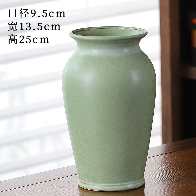 水培陶瓷花瓶花插大号口径花瓶