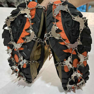 冰爪户外登山雪地专业32齿雪爪鞋套鞋子鞋底防滑链防滑鞋爪防滑钉