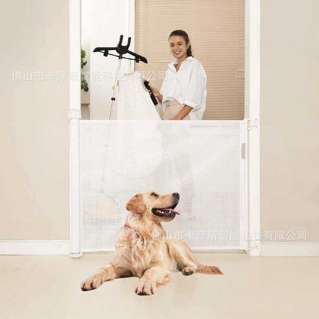 宠物门栏宠物围栏室内伸缩狗栅栏隔离挡板猫咪阻拦门