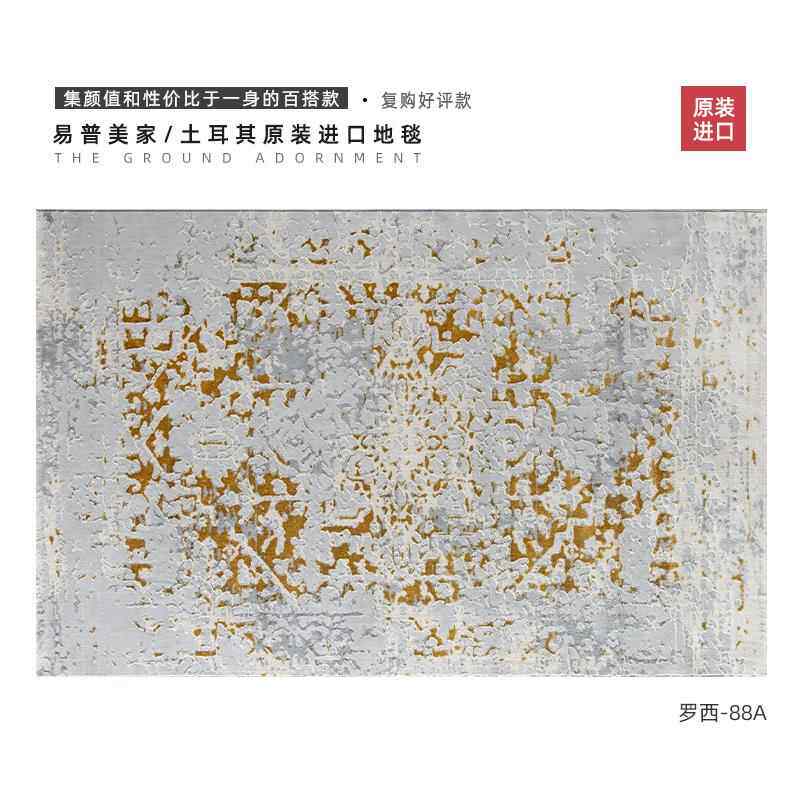 高档清仓特价土耳其进口毯客美式奢法式地中古意轻式极简厅卧室茶