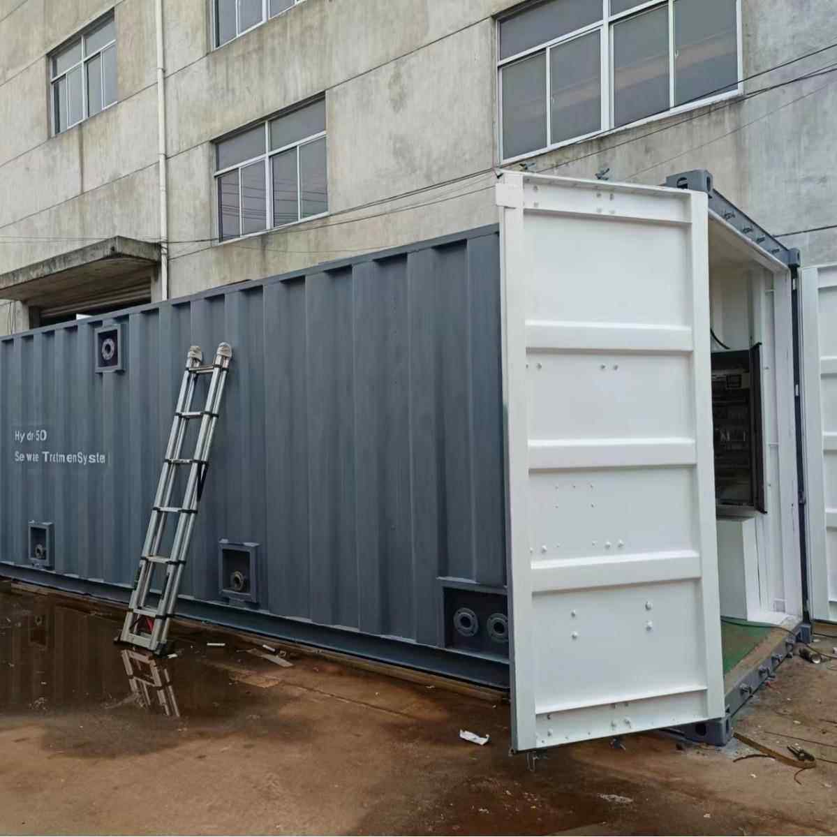 100T50T集装箱式工业水处理超滤膜设备集装箱一体化污水处理设备