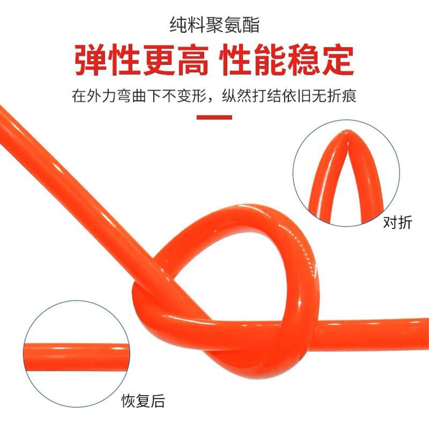 气动高压空压机防爆软管外径8MM气管气泵6/10/12透明汽管线气管
