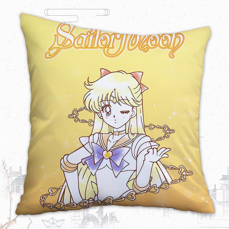 高档Sa腰ilor oon M美少女战士 抱枕 方枕厅靠卧室汽车靠垫可客爱