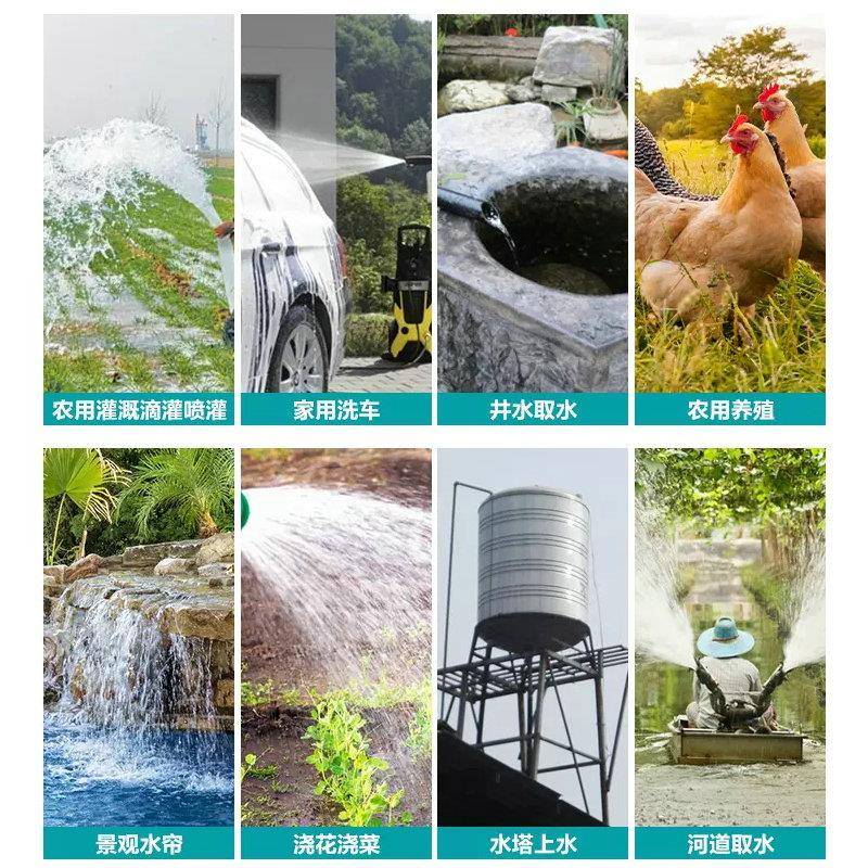 新0界潜水泵DGL22v/38v家0用井水水泵高扬程抽水机抽农田灌溉清水