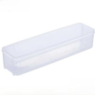 长条收纳盒塑料细长厨房米豆收纳盒日式面条保鲜盒厨房餐具杂粮盒