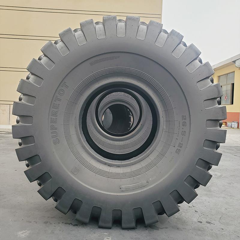 26.5-25铲车60装载机E3花纹斜交尼龙真空工程机械轮胎