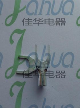 SNB5.5-6叉形裸端头冷压接线端子铜鼻子紫铜