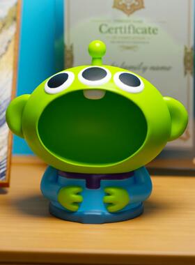 可爱的三眼男孩和大嘴桌面存储装饰品入口门廊创意家居客厅装饰新