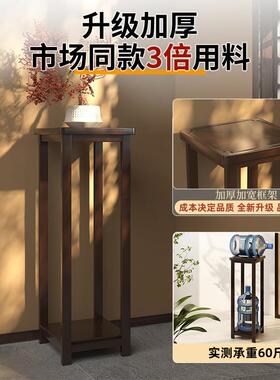 博古架新中式展示架摆件摆放架非实木茶室茶架子花台落地式置物架
