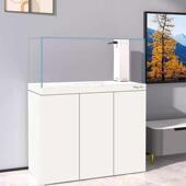 亮彩南美缸水族箱底滤客厅造景超白一体拉筋底滤直角溢流红龙缸