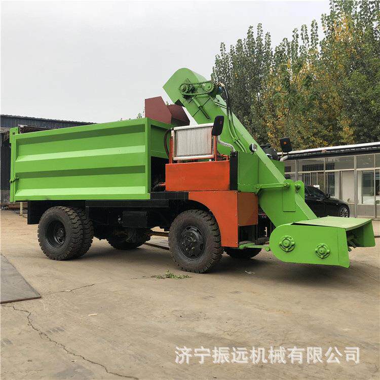清25马力柴级油铲粪机JCK养殖动粪物便吸污机无变速四轮5方粪机