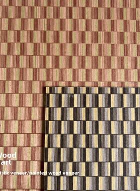 高画质Alpi单板单板18.60玫瑰粉18.61艺术单板涂装Uv板开岭Kd板