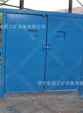 矿用无压风门无压平衡自动风门3000mm*3000mmZMK-127气动无压风门