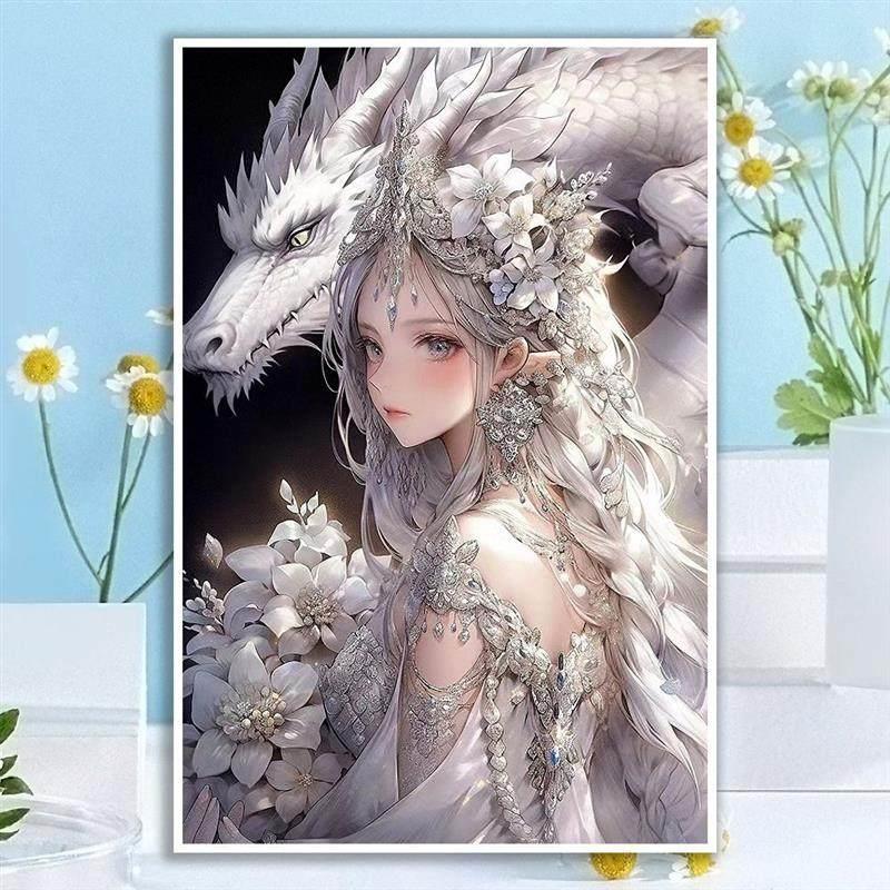 十二生肖钻石画满钻diy手工卡通唯美高难度儿童益智带框礼物