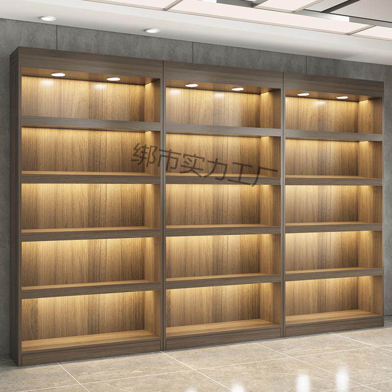 2026新款饭店酒柜靠墙商用组合超市客厅简约货架多层置物架展