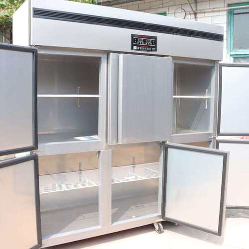 商用六门冰柜冷藏展示柜保鲜柜冷冻柜厨具电6门双温冰箱铜管制冷