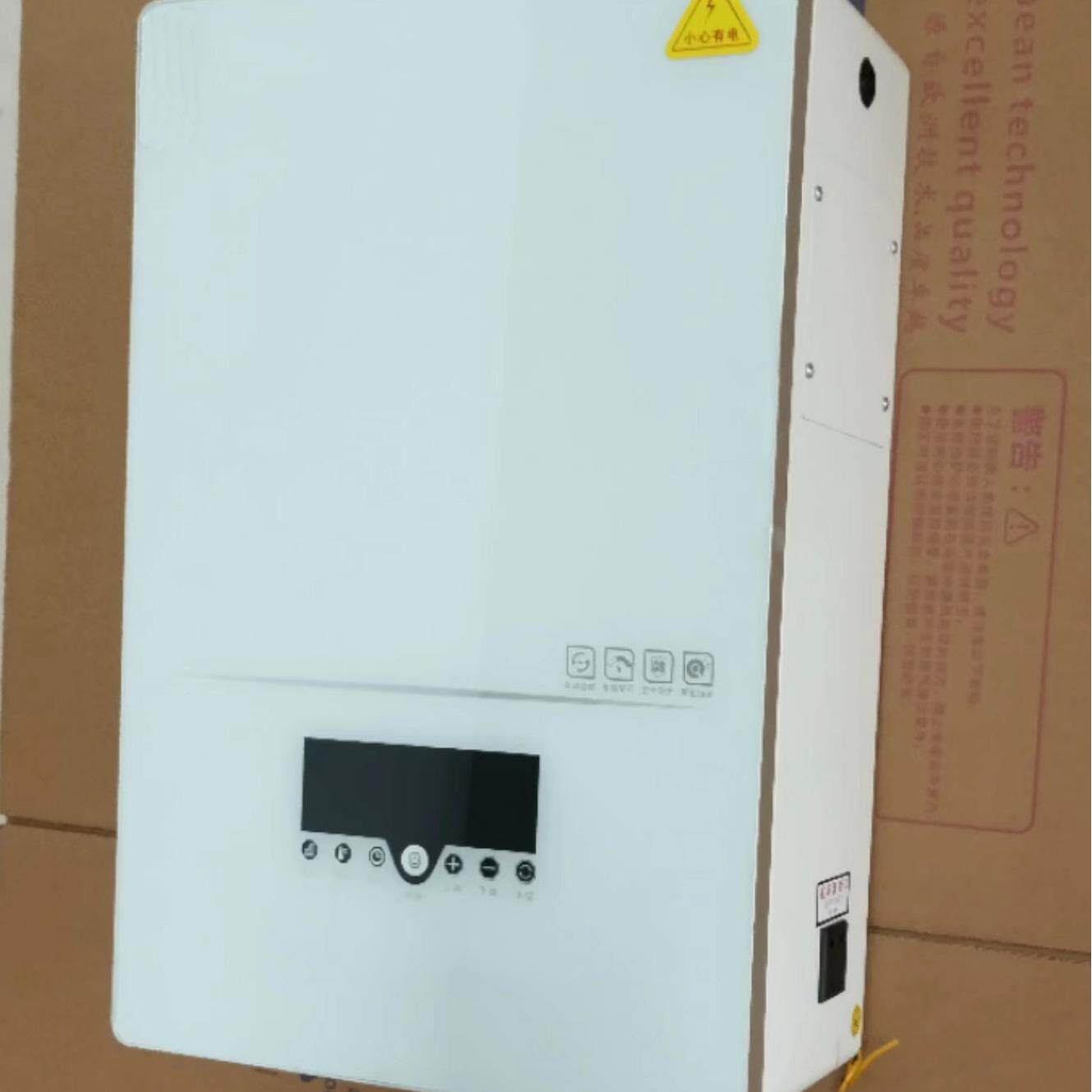 匠奥20KW三相电采暖锅炉内置泵封闭电壁挂炉供地暖暖气片200平