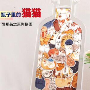 猫猫压克力一瓶子里的萌宠拼图生日礼物猫咪小猫兔兔猪猪兔子异形