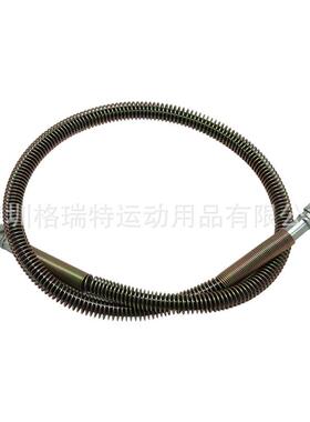 用全螺丝弹簧气高管77cm高压管接公631母头C压O2潜水通过管