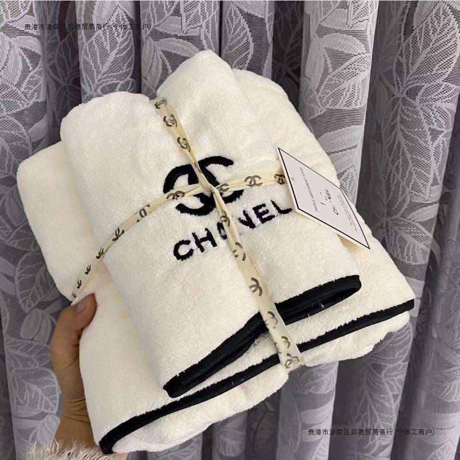 轻奢浴巾女家用吸水柔软不掉毛二件套装毛巾浴巾情侣款组合加厚潮