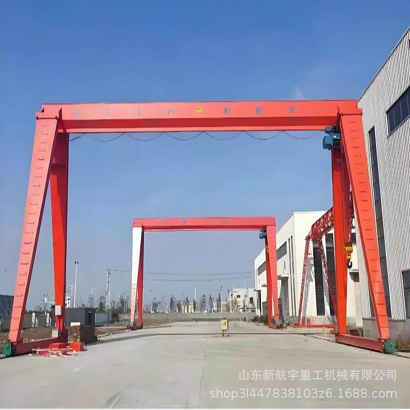 电动龙门吊料场机械车间10吨20吨大型轨道门式起重机龙门吊起重机