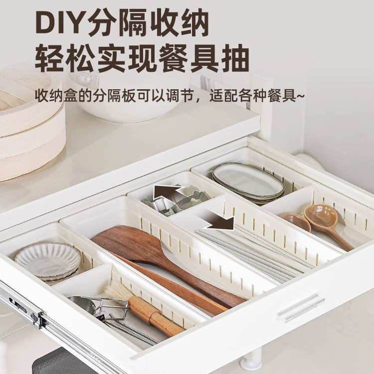 厨房台面带抽屉微波炉架烤箱收纳架子多功能支架家电置物架