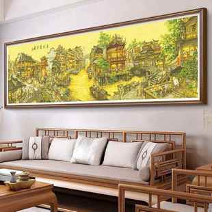 南乡旧梦十字绣经典 ZUK线景绣客风大厅幅手工自 收藏名画2502新款